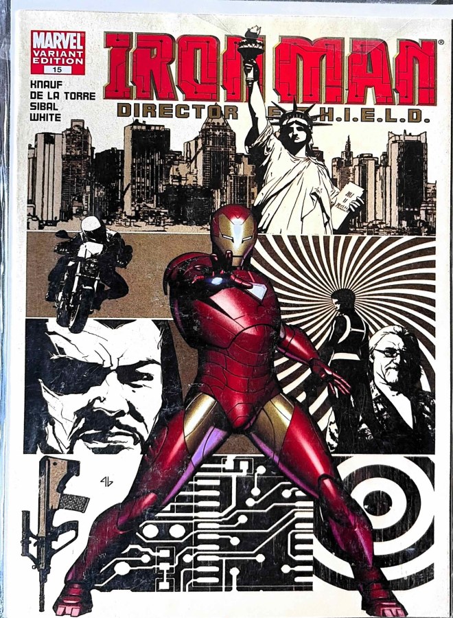 Iron Man: Director of S.H.I.E.L.D. #15 Marvel cover