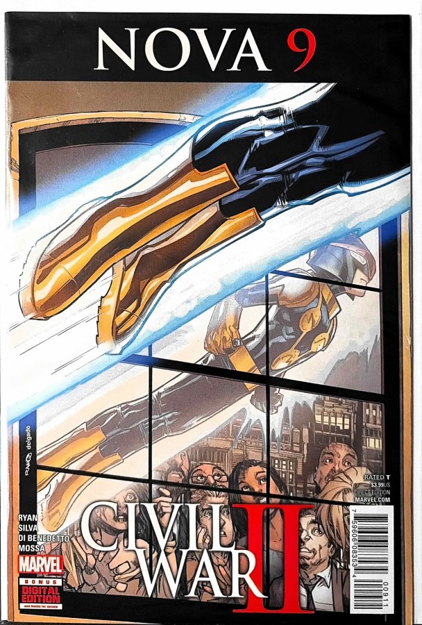Nova #9 (2016) Marvel cover