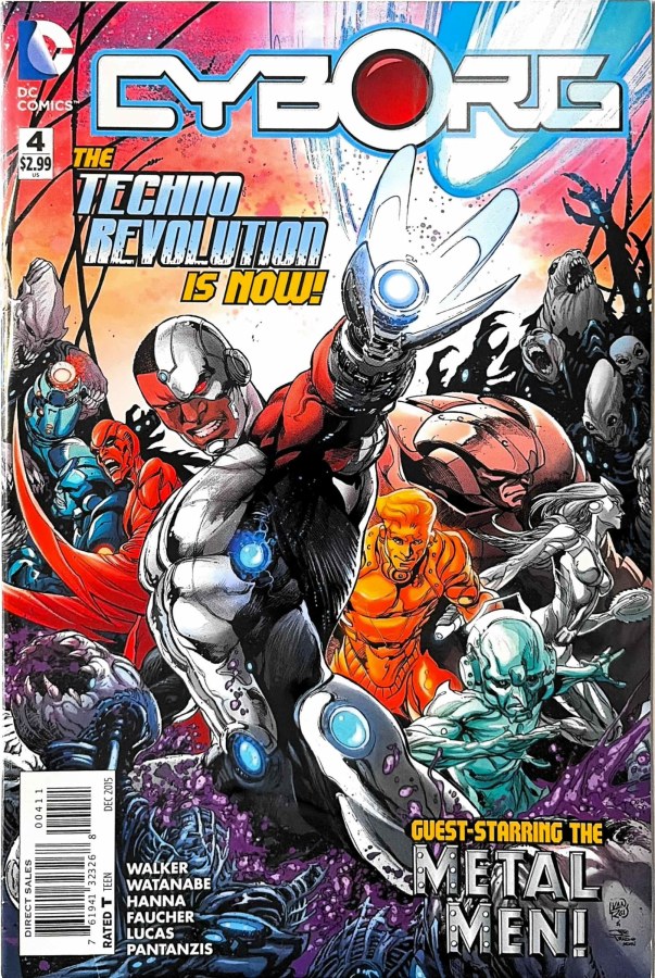 Cyborg #4 (2015) DC cover