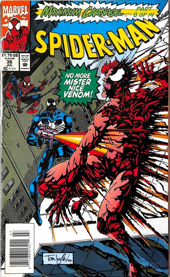 Spider-Man #36 (1993) Marvel cover