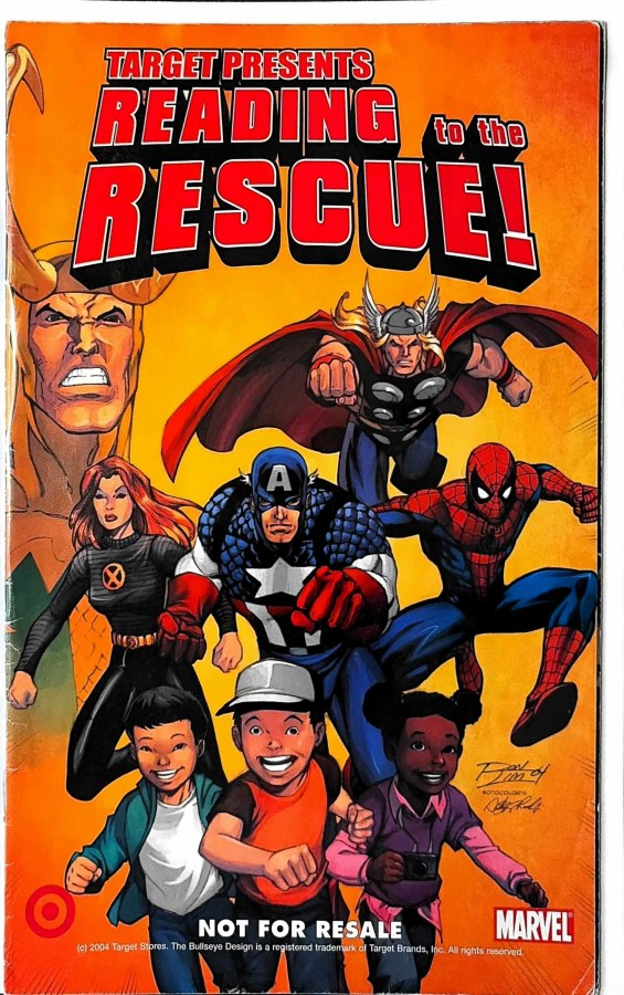 Target Presents Reading to the Rescue! #1: Marvel Heroes (2004) Marvel cover