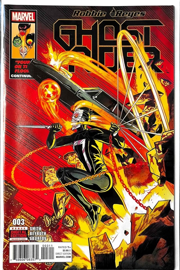 Ghost Rider #3 (2017) Marvel cover