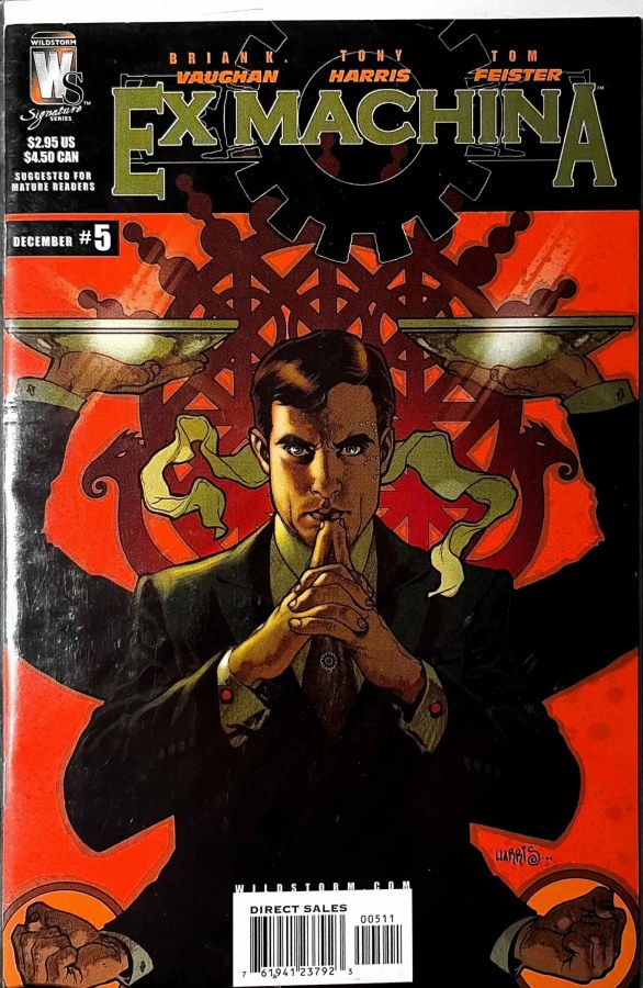 Ex Machina #5 (2004) Wildstorm cover