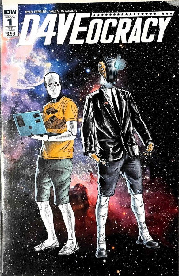 D4VEocracy #1 (2017) IDW cover