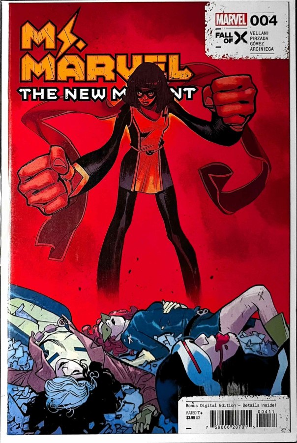 Ms. Marvel: The New Mutant #4 (2023) cover