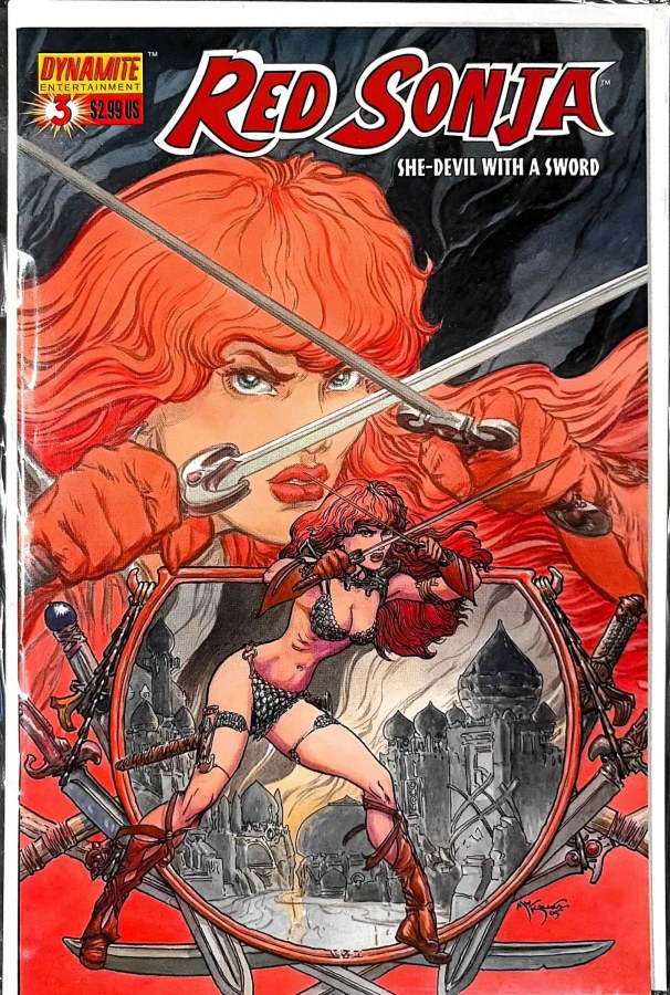 Red Sonja #3 (2005) Dynamite cover