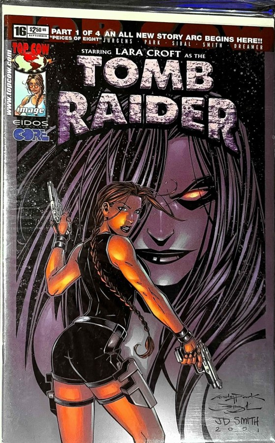 Tomb Raider: The Series #16 (2001) Image Comics / Top Cow cover