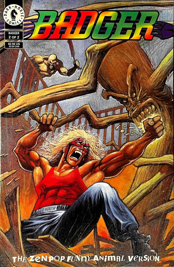 Badger: Zen Pop Funny-Animal Version #2 (1994) Dark Horse cover