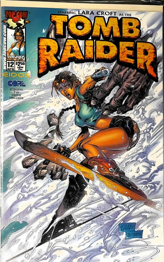 Tomb Raider: Starring Lara Croft #12 (2001) Top Cow cover