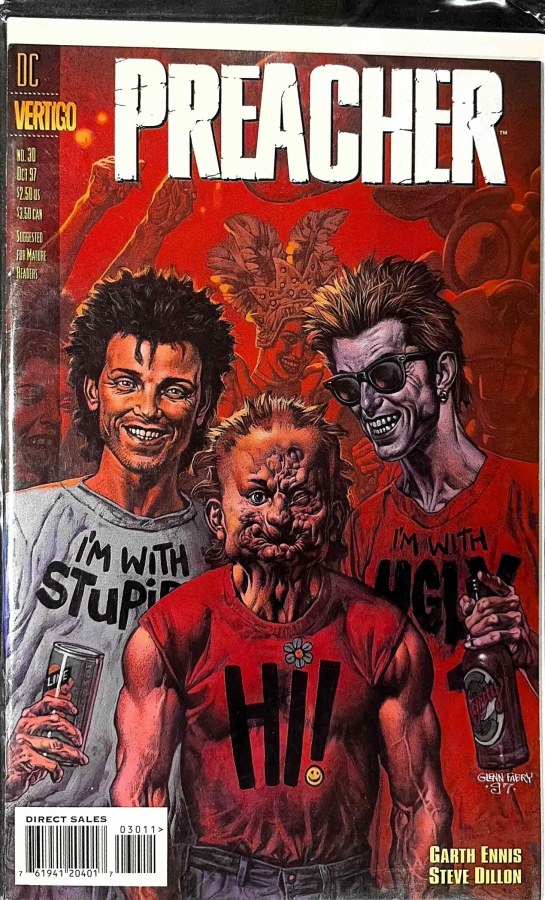 Preacher #30 (1997) DC Comics / Vertigo First Printing cover