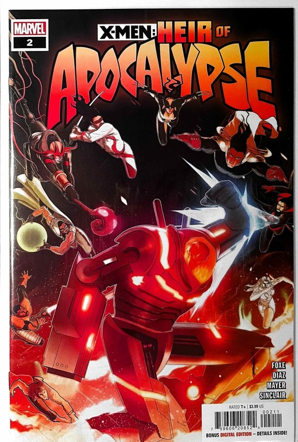X-Men: Heir of Apocalypse #2 (2024) Marvel cover