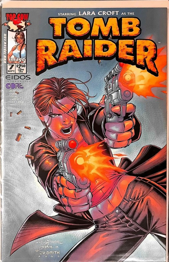 Tomb Raider #7 (2000) Image Comics / Top Cow cover