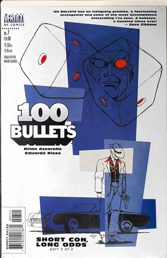 100 Bullets #7 (2000) Vertigo First Printing cover