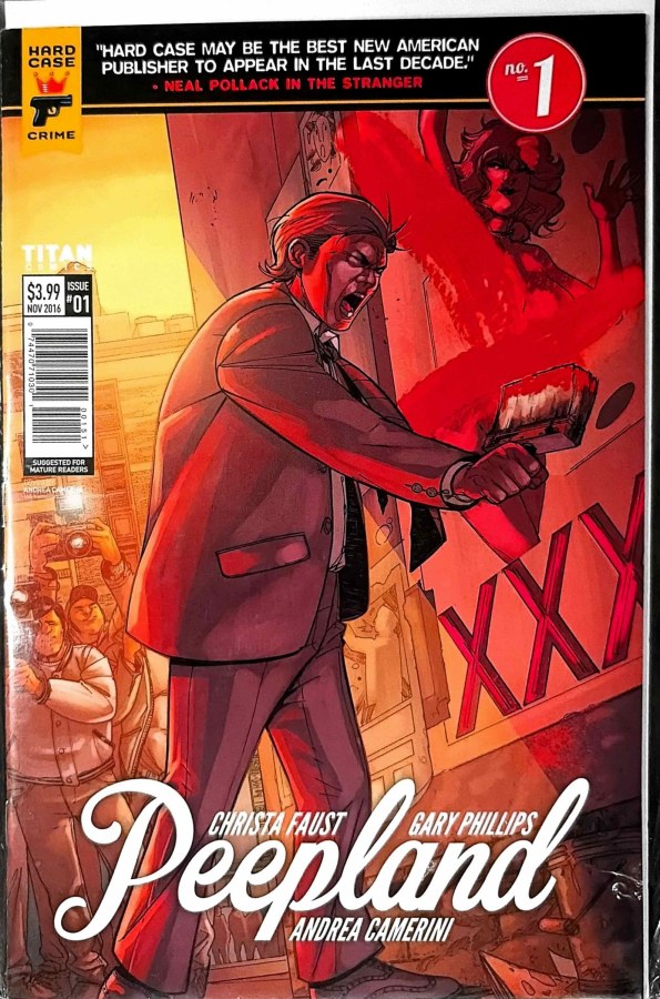 Peepland #1 (2016) Titan Comics First Printing cover