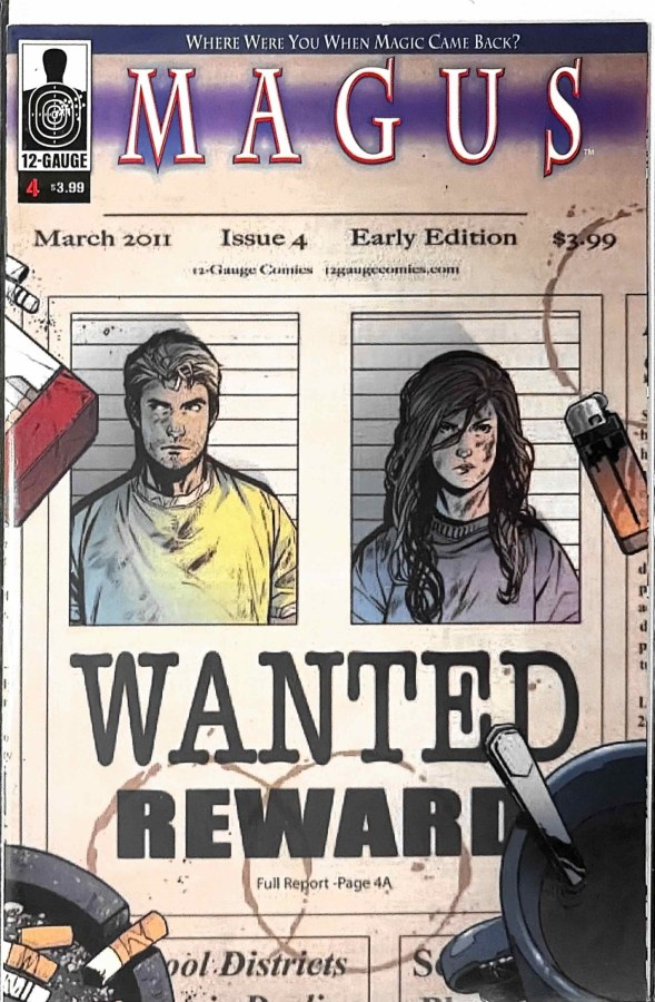 Magus #4 (2011) 12-Gauge Comics cover