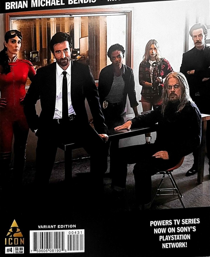 Powers #4 (2015) Marvel First Printing cover