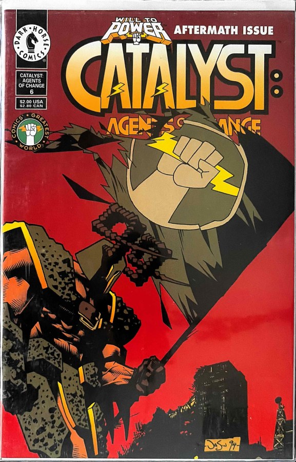 Catalyst: Agents of Change #6 (1994) Dark Horse cover