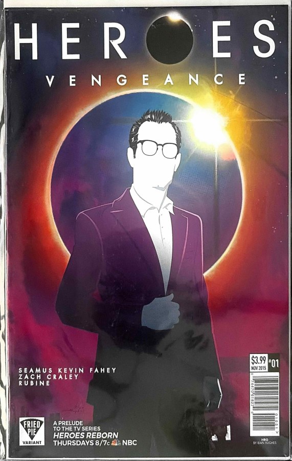 Heroes: Vengeance #01 (2015) Titan Comics cover