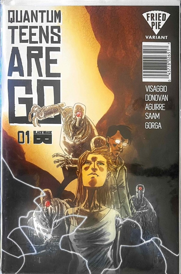 Quantum Teens Are Go #1 (2017) Black Mask cover