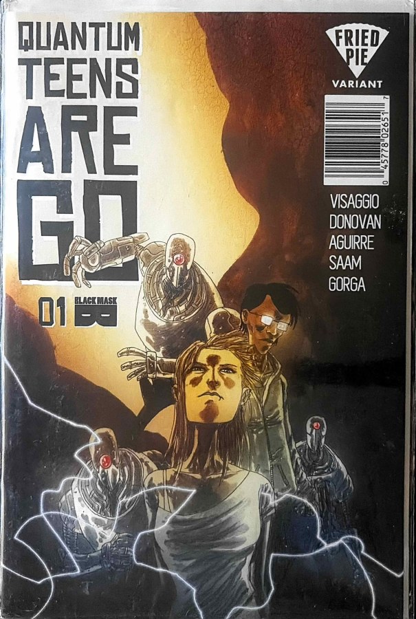 Quantum Teens Are Go #1 (2017) Black Mask cover