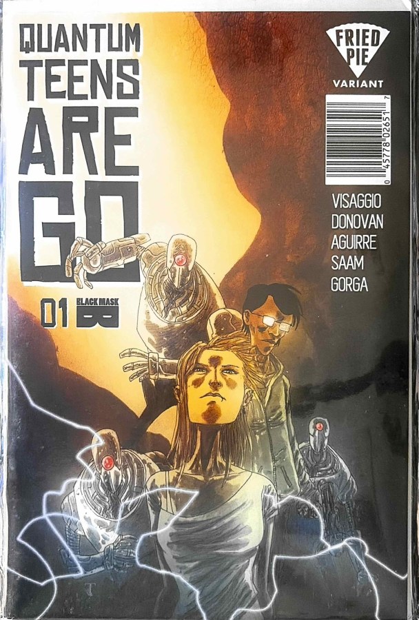Quantum Teens Are Go #1 (2017) Black Mask cover