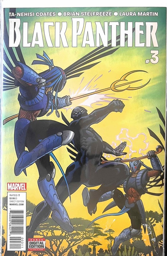 Black Panther #3 (2016) Marvel cover