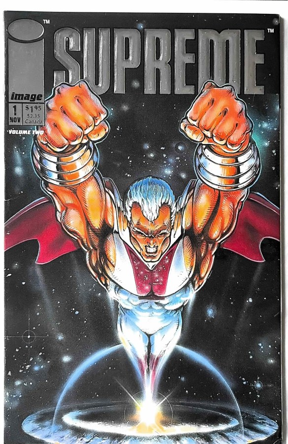 Supreme #1 (1992) Image cover