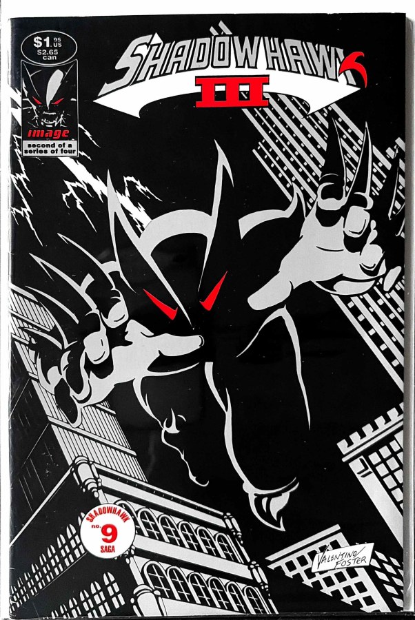 Shadowhawk #9 (1993) Image cover
