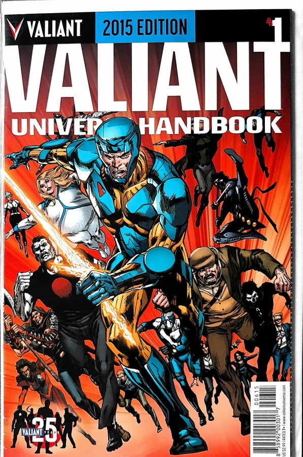 Valiant Universe Handbook: 2015 Edition #1 (2015) Valiant cover