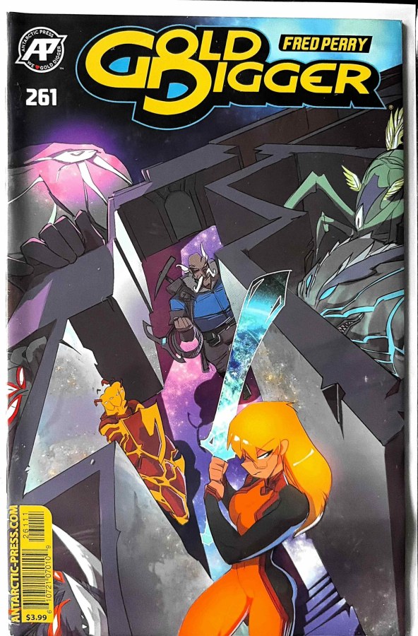 Gold Digger #261 (2019) Antarctic cover