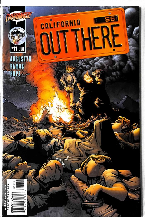 Out There #11 (2002) Wildstorm First Printing cover