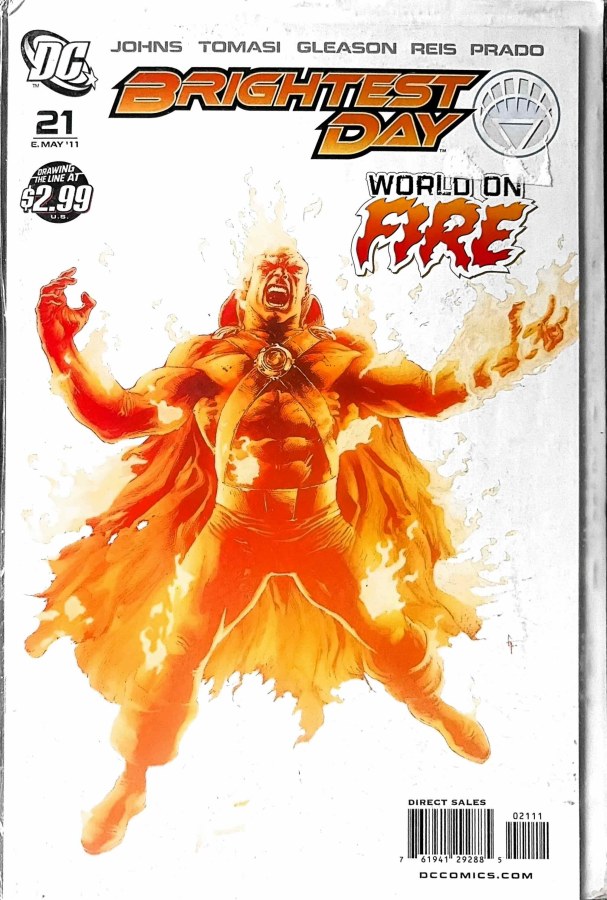 Brightest Day #21 (2011) DC First Printing cover