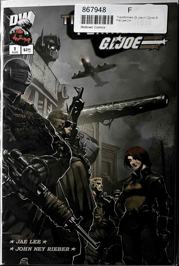 Transformers G.I. Joe #1 (2004) Dreamwave cover