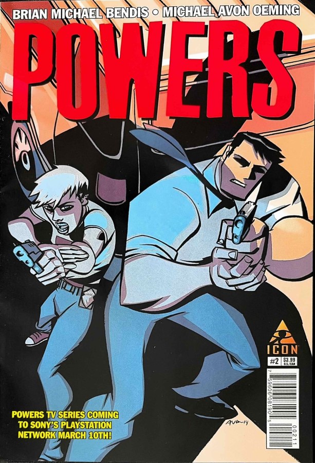Powers #2 (2015) Icon Comics First Printing cover
