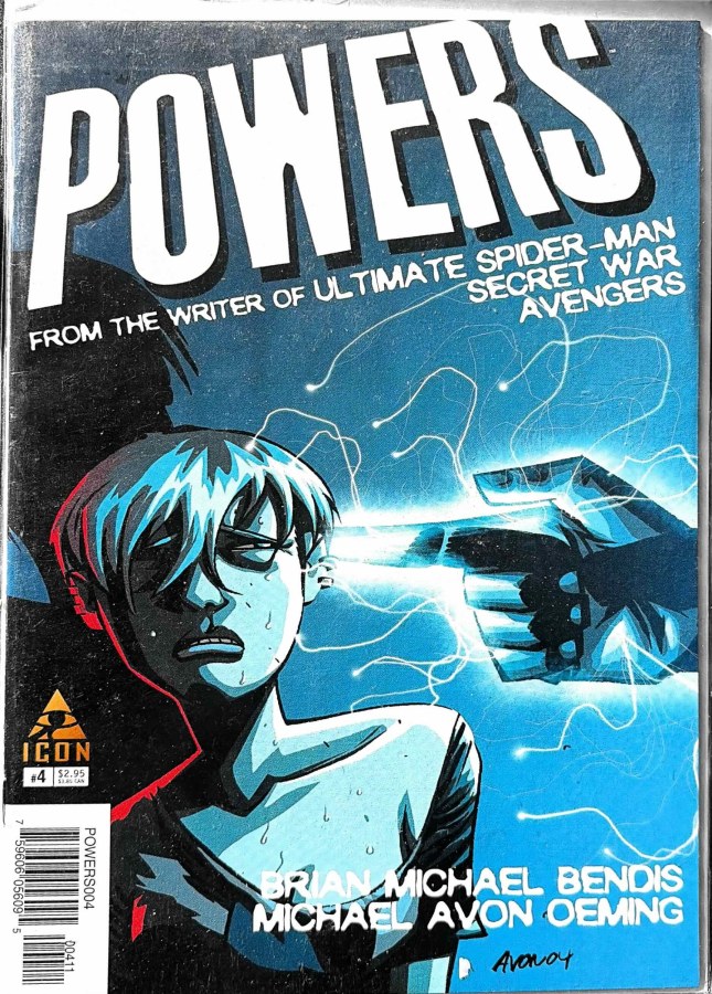 Powers #4 (2004) Icon cover
