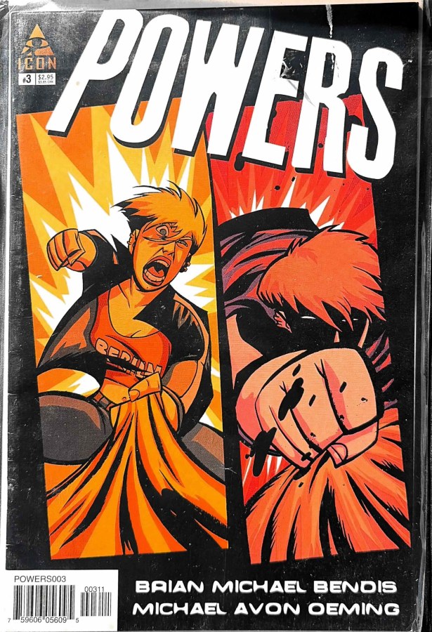 Powers #3 (2004) Icon Comics cover