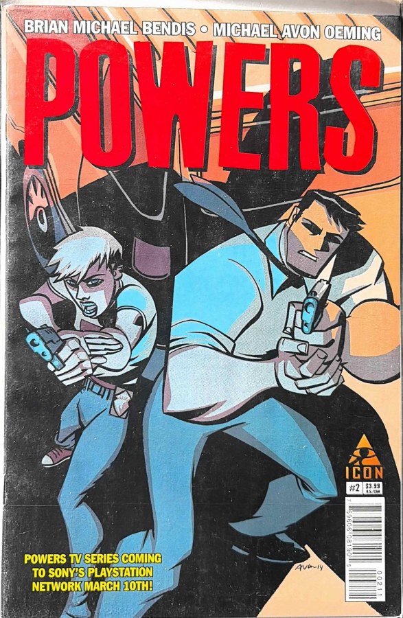 Powers #2 (2015) Icon First Printing cover