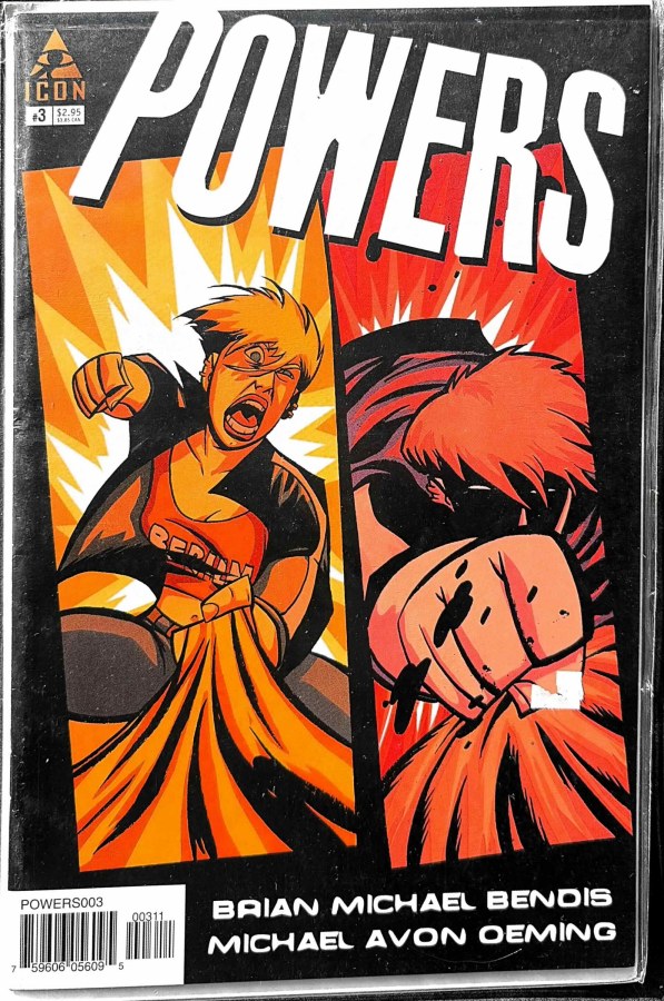 Powers #3 (2004) Icon cover
