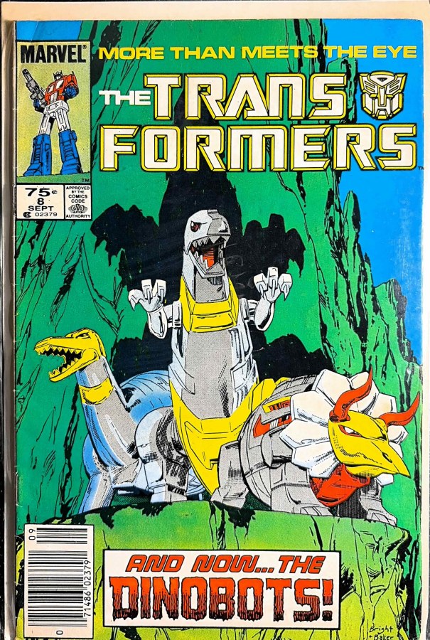 The Transformers #8 (1985) Marvel cover