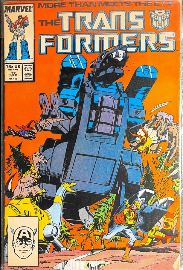 The Transformers #27 (1987) Marvel cover