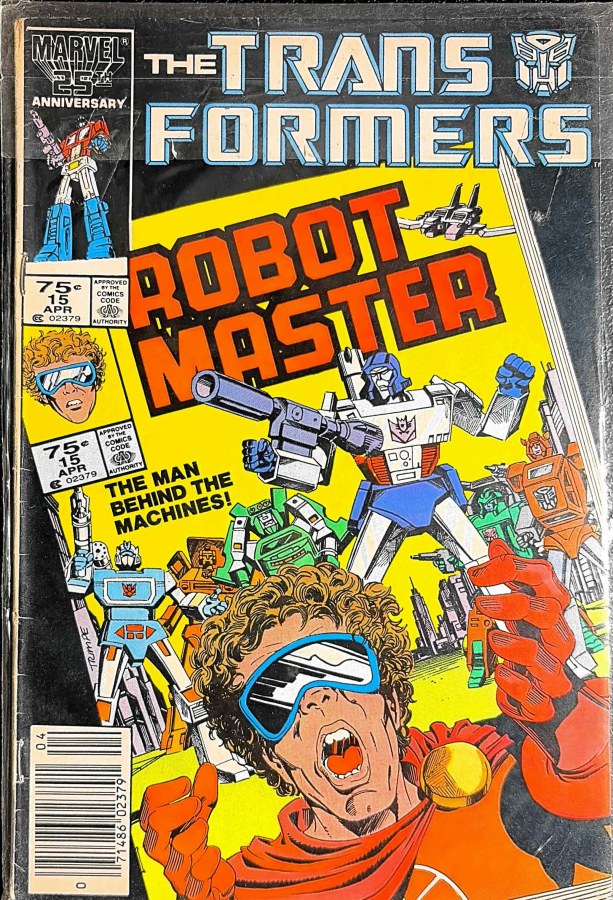 The Transformers #15 (1986) Marvel cover