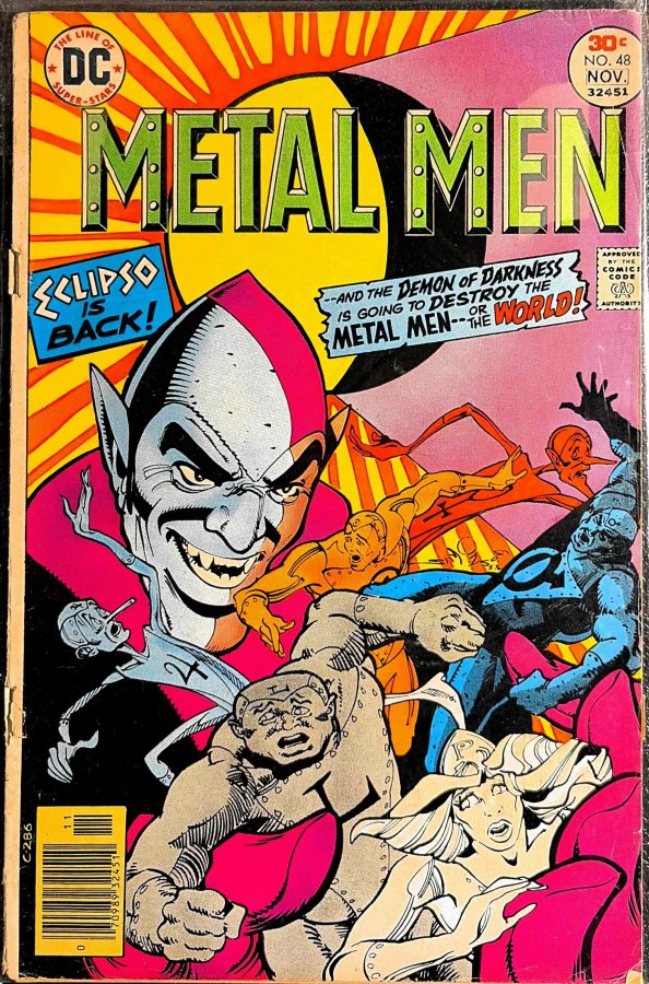 Metal Men #48 (1976) DC cover