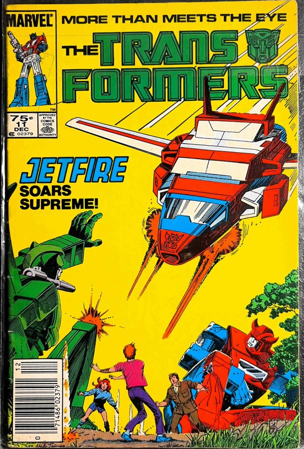 The Transformers #11 (1985) Marvel cover