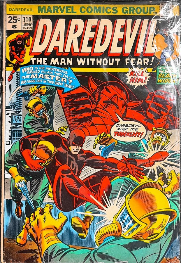 Daredevil #110 (1974) Marvel cover