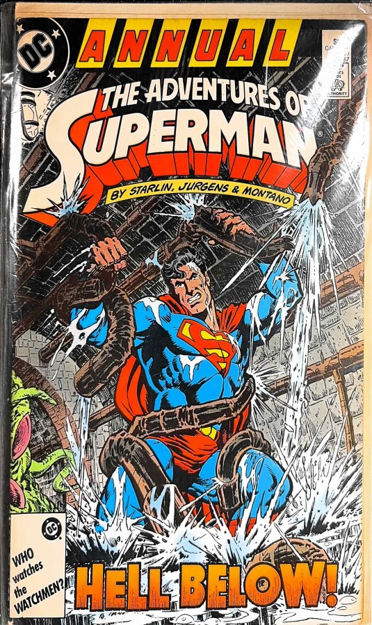 The Adventures of Superman Annual #1 (1987) DC cover