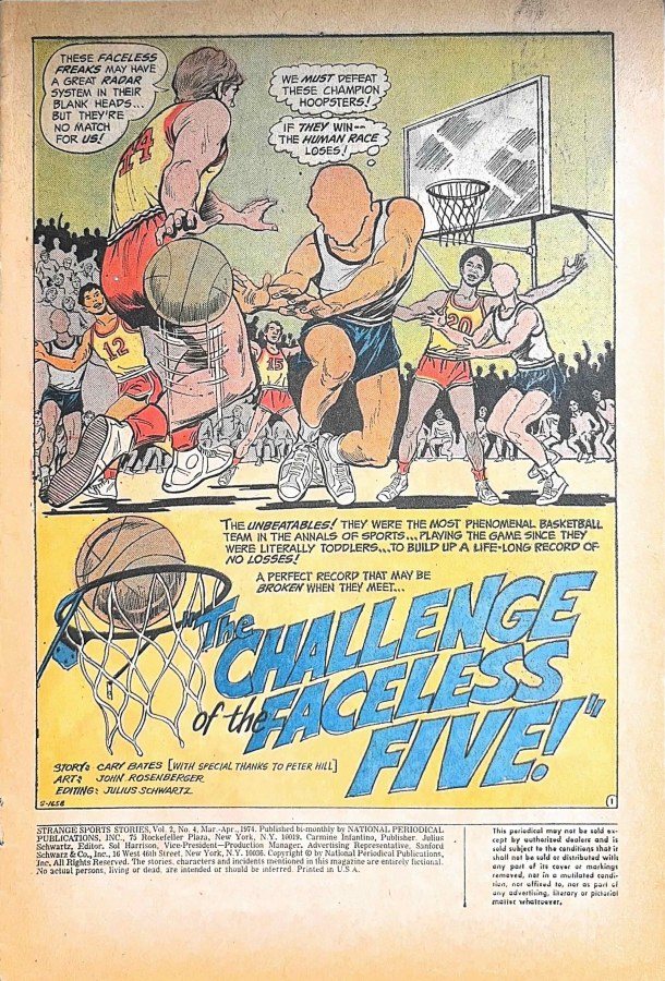 Strange Sports Stories #4