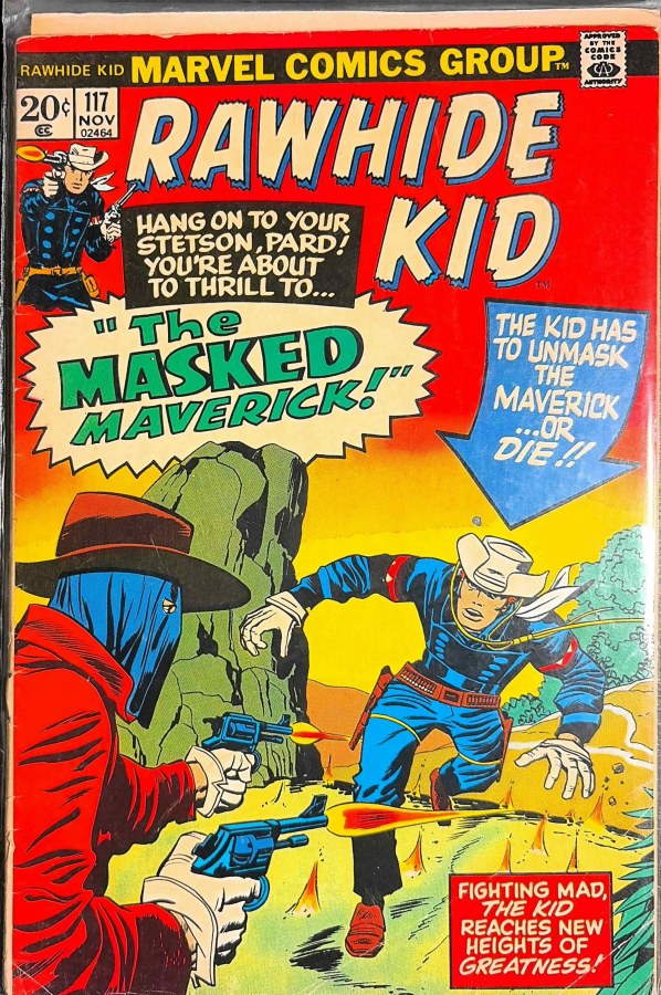 Rawhide Kid #117 (1973) Marvel cover