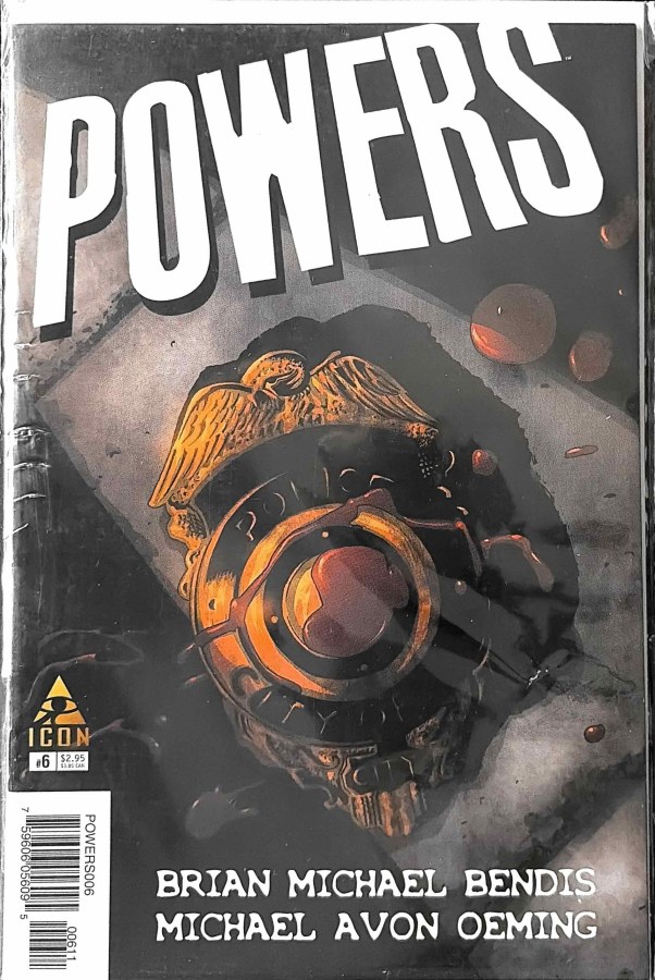 Powers #6 (2004) Icon First Printing cover