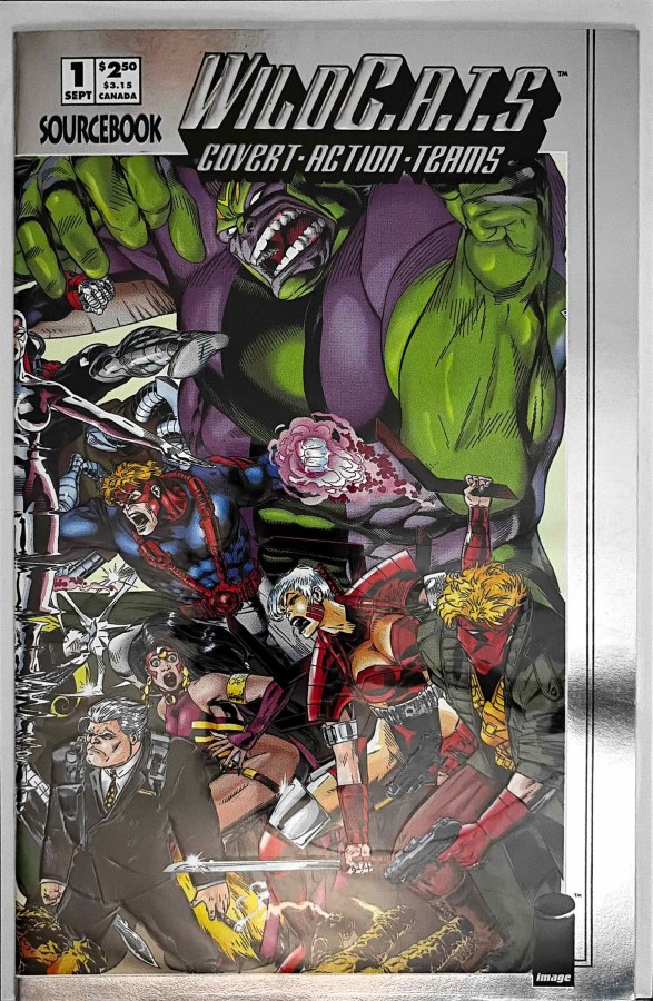 WildC.A.T.S. Sourcebook #1 (1993) Image cover