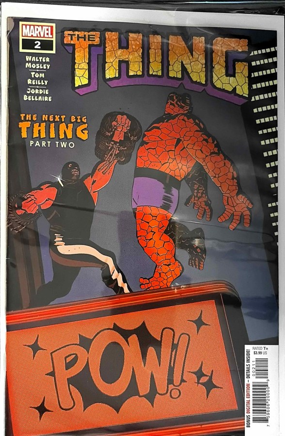 The Thing #2 (2021) Marvel cover